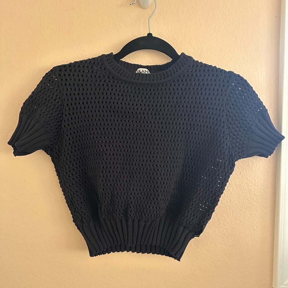 J&ANS Dolce and Gabanna Vintage Black Top